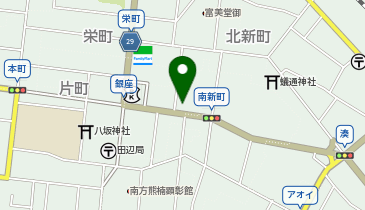 Agu hair liz田辺銀座通り店の地図画像