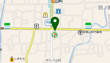 Agu hair vise 京都山科店の地図画像