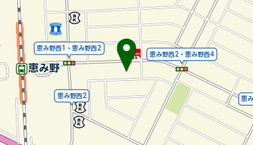 Agu hair otopi恵庭店の地図画像