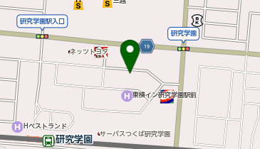 Agu hair fikaつくば研究学園店の地図画像