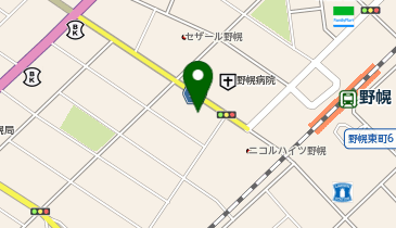 Agu hair nova野幌店の地図画像