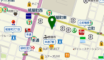 Agu hair nord広島紙屋町店の地図画像