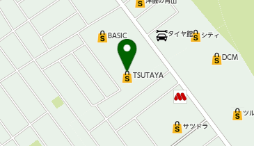 Agu hair ilk網走TSUTAYA店の地図画像