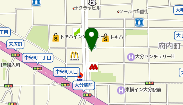 CS made by SHACHU 大分駅前店の地図画像