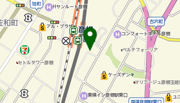 CODE.LINE 彦根店の地図画像