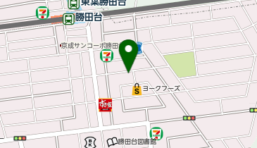 Agu hair lelie勝田台店の地図画像