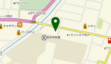 FADE&LINE the BARBER 米沢中央店の地図画像
