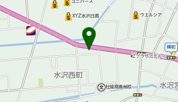 Agu hair rudi 水沢店の地図画像