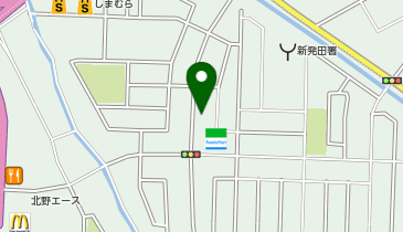Agu hair reborn 新発田店の地図画像