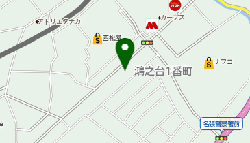 Agu hair unus名張店の地図画像