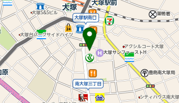 Agu hair lynx大塚店の地図画像