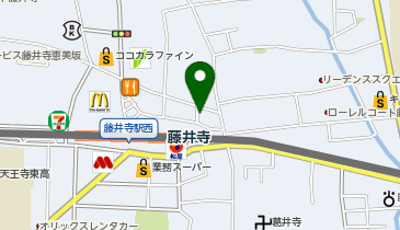 Agu hair calon藤井寺店の地図画像