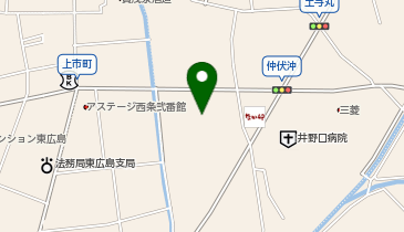 Agu hair face東広島店の地図画像