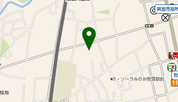 Agu hair sona箕面店の地図画像