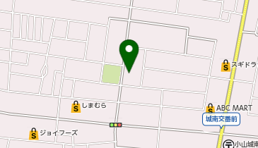 Agu hair raig小山城南店の地図画像