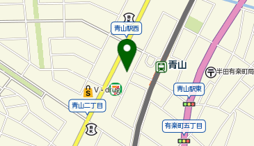 Agu hair blanc 半田店の地図画像
