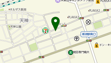NYLON. 新潟店の地図画像