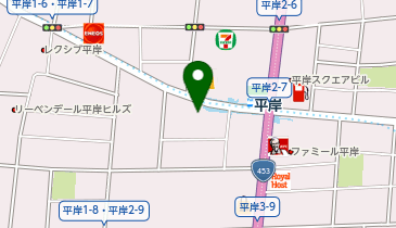 Agu hair ikoro札幌平岸店の地図画像