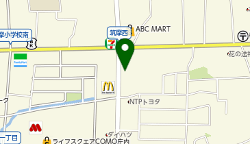 Agu hair Ikoa松本筑摩店の地図画像