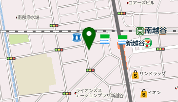 Agu hair lucina南越谷店の地図画像