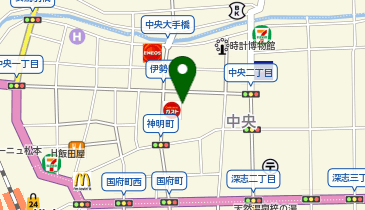 Agu hair moana 松本駅前店の地図画像