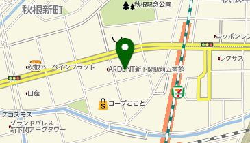 Agu hair quito新下関店の地図画像