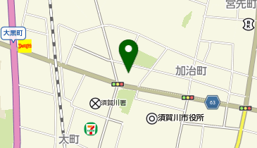 Agu hair ail須賀川店の地図画像