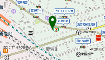 Agu hair Palette広島駅前店の地図画像