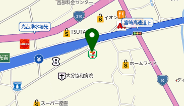 Agu hair noah光吉イオン前店の地図画像