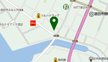 Agu hair nix酒田本町店の地図画像