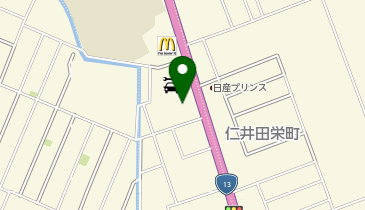 Agu hair lit 仁井田店の地図画像