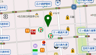 EleRe 栄店の地図画像