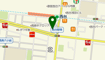 Agu hair diletto西台店の地図画像