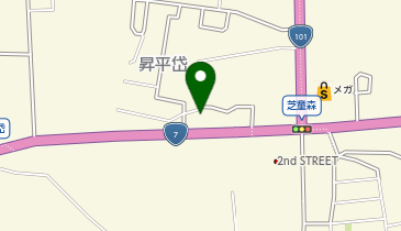 Agu hair luxe能代店の地図画像