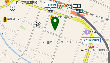 Agu hair bonny三田駅前店の地図画像