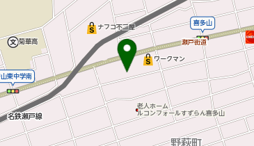 Agu hair sia守山店の地図画像