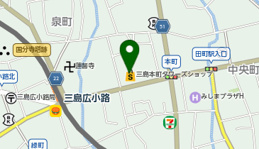 Agu hair lark三島本町タワー店の地図画像