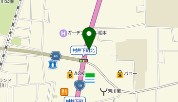 Agu hair o&rsquo;alls村井店の地図画像