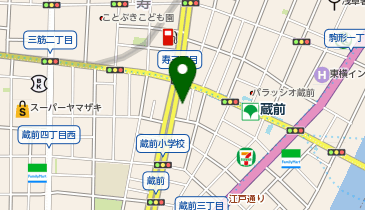 benji 蔵前店の地図画像