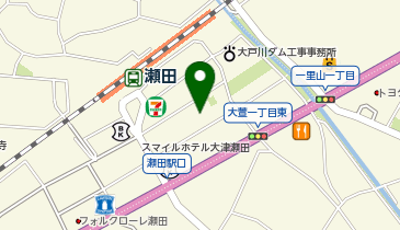 Agu hair nifty瀬田店の地図画像