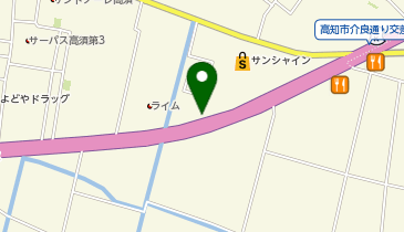 Agu hair kulam高知高須店の地図画像