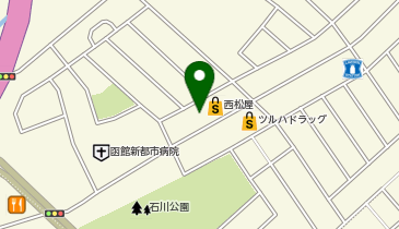 Agu hair ivy函館石川店の地図画像