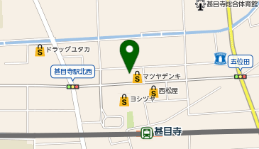Agu hair violus甚目寺店の地図画像