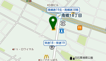 Agu hair tohri南郷18丁目店の地図画像