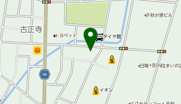 Agu hair aubel長岡古正寺店の地図画像