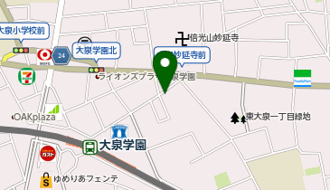 Agu hair fonte 大泉学園店の地図画像