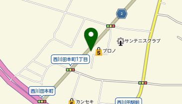 Agu hair ronach宇都宮西川田店の地図画像