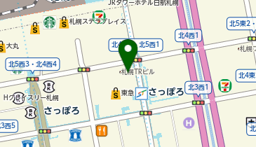 Agu hair capri札幌駅前店の地図画像