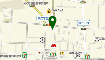 NYLON. 武蔵境店の地図画像