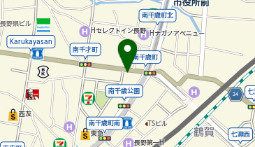Agu hair edd&rsquo; 長野駅前店の地図画像